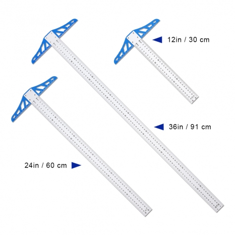 T Type Square Ruler (105cm)