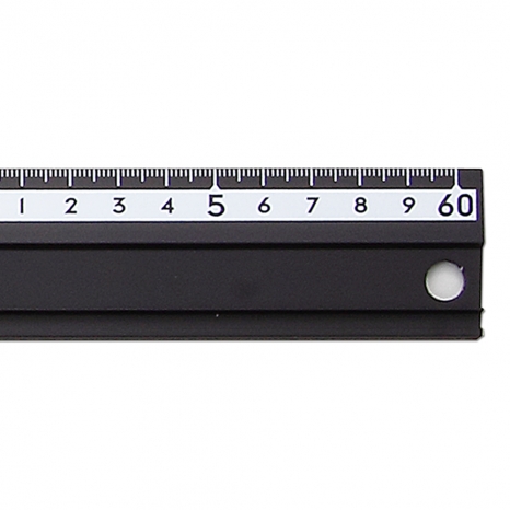 Aluminum ruler