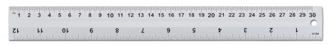 Aluminum ruler