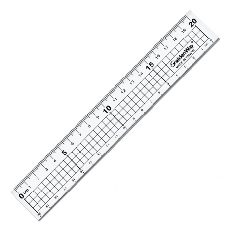 Cutting Ruler with Stainless Steel Edge