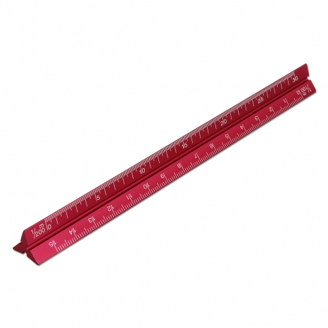 Aluminium Triangular Ruler