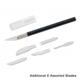 Anodized Precision Knife (6 Assorted Blades)