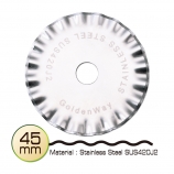 45 mm Rotary Cutter Blade-Pinking( SUS420J2 )